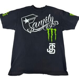 Vintage Stars and Straps x Monster Twitch Tee - Large